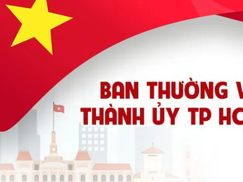 [Infographic] Nhân sự Ban Thường vụ Thành ủy TP HCM mới nhiệm kỳ 2020-2025
