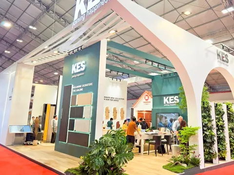 KES mang sắc màu châu Âu đến Vietbuild qua 8 bộ sưu tập mới