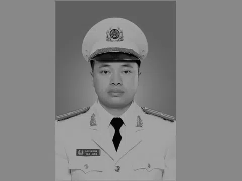 Thiếu tá công an Hà Văn Minh hy sinh sau khi bị phương tiện vi phạm giao thông đâm
