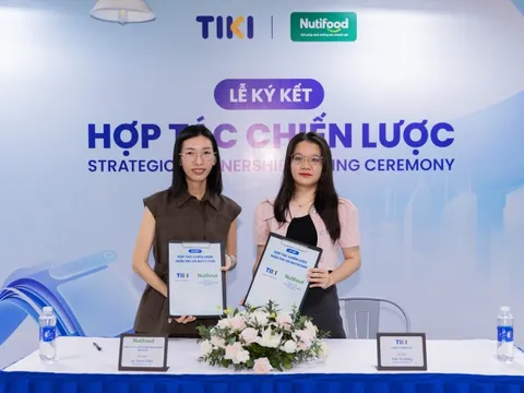 Tiki “bắt tay” Nutifood: Cam kết chính hãng, bảo chứng chất lượng cho người Việt