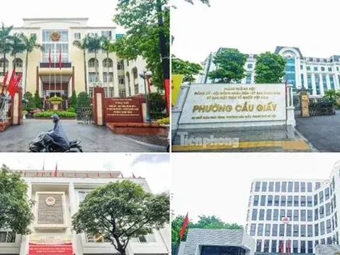 Diện mạo mới của các trụ sở phường, xã ở Hà Nội sau sáp nhập