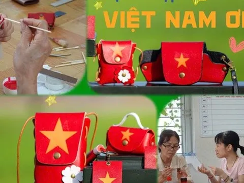 Gây sốt trước thềm Quốc Khánh, một startup từng lên sóng Shark Tank tung bộ sưu tập "cờ đỏ, sao vàng": 100% được làm thủ công bởi những người khuyết tật, tự kỷ