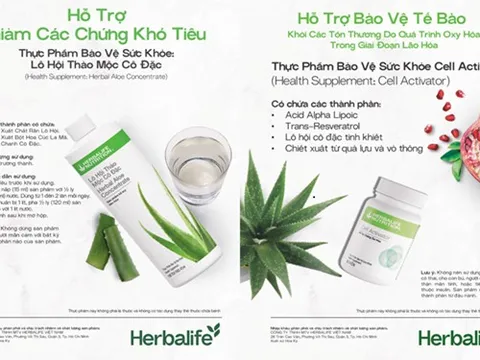 Phương pháp xác định Aloin trong Lô hội của Herbalife được AOAC INTERNATIONAL công nhận