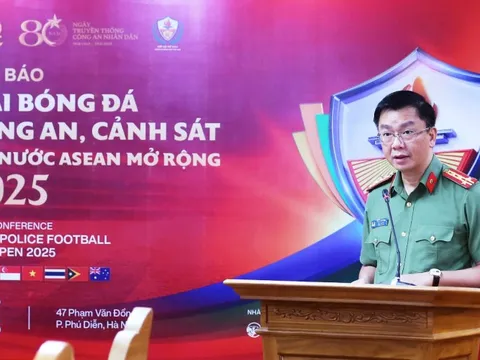 Thấy gì từ mức thưởng lớn tại Giải bóng đá Công an, Cảnh sát ASEAN mở rộng 2025?