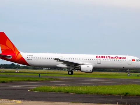 Lộ diện hình ảnh đầu tiên của máy bay hãng hàng không Sun PhuQuoc Airways