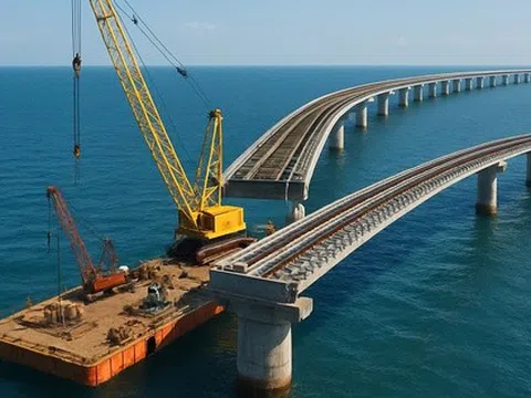 Một công ty đề xuất làm đường sắt vượt biển nối Cần Giờ với Vũng Tàu