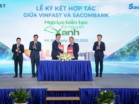 Sở hữu ngay xe điện với lãi suất cho vay hấp dẫn từ Sacombank