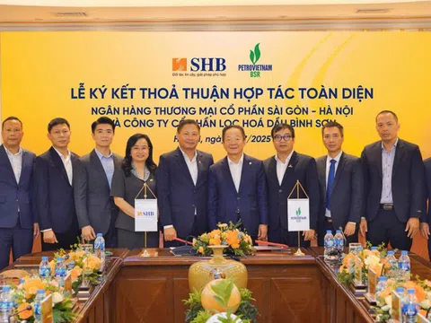SHB hợp tác toàn diện với CTCP Lọc hóa dầu Bình Sơn