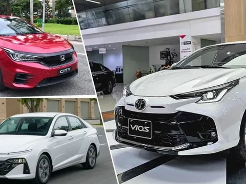 Ba mẫu sedan 'hot' nhất Việt Nam tiếp tục đua giảm giá