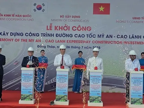 Khởi công dự án cao tốc hơn 6.100 tỷ đồng qua Đồng Tháp