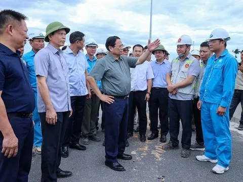 102 mũi thi công, 450 thiết bị, gần 1.300 kỹ sư, công nhân, quyết tâm hoàn thành dự án 10.000 tỷ theo mục tiêu Thủ tướng giao