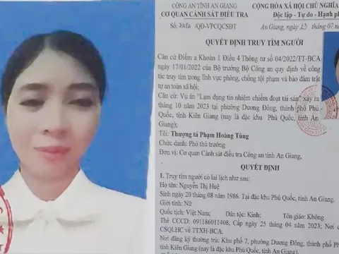 Truy tìm người phụ nữ mượn 600 triệu đồng của nhân viên ngân hàng