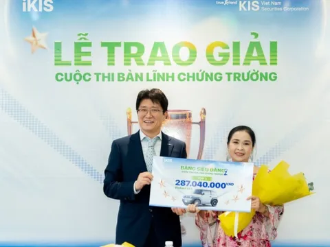 KIS: Vinh danh nhà đầu tư thắng giải “Bản lĩnh chứng trường” mùa 2