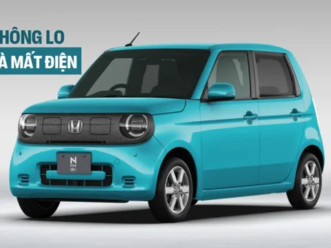 Honda N-One e: - Xe điện nhỏ nhất của hãng đầy pin đủ chạy Hà Nội - Nghệ An, kiêm luôn 'ổ điện dự phòng' khi nhà mất điện
