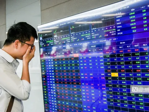 Bảng điện nhiều công ty chứng khoán "đứng hình" trong phiên lập đỉnh thanh khoản