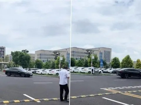 Xe điện BYD 'Made in China' mất kiểm soát, chạy xoay tròn hơn 100 vòng tại sân bay