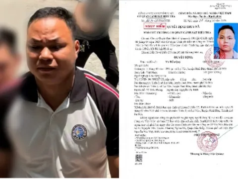 Bắt đối tượng nguy hiểm Vũ Tiến Quý