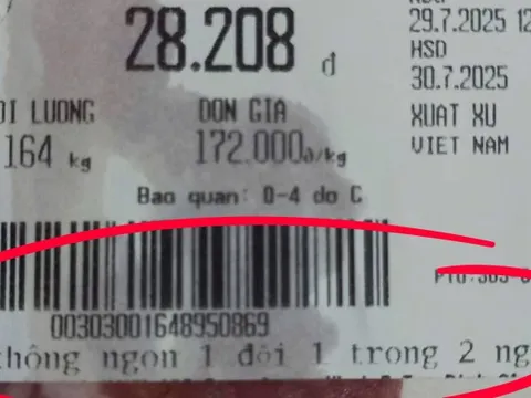 Sự thật về bức ảnh thịt heo C.P ăn không ngon 1 đổi 1...
