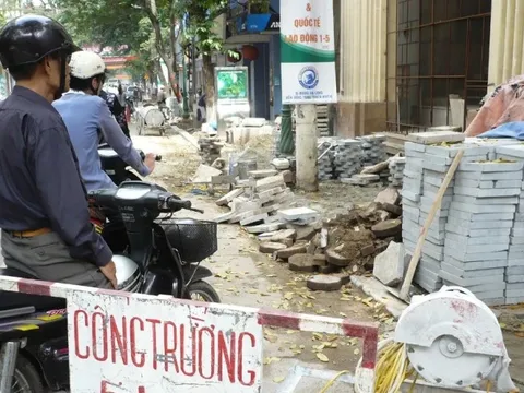 Hà Nội dừng đào hè đường từ hôm nay đến hết 5/9