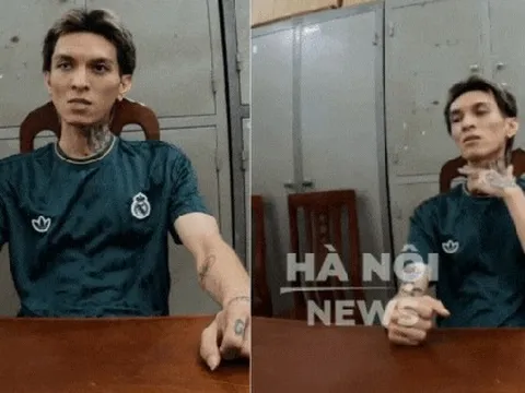 Clip lời khai của rapper Bình "Gold" về quá trình cướp xe taxi: Hỏi vay tài xế 30.000 đồng để mua nước nhưng bị từ chối