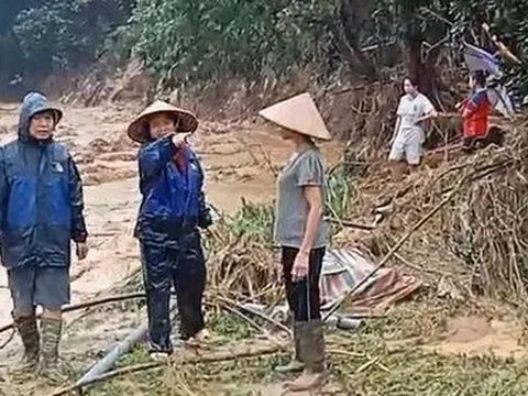 VIDEO: 19 người chết, mất tích, bị thương do sạt lở vùi lấp, lũ cuốn trôi tại Điện Biên