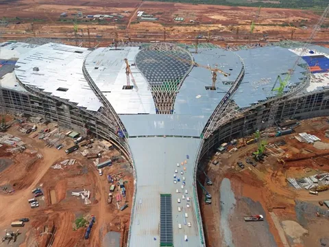 'Thần tốc' thi công, sân bay 16 tỷ USD sắp sáng đèn, sẵn sàng đưa Việt Nam vào kỷ nguyên mới
