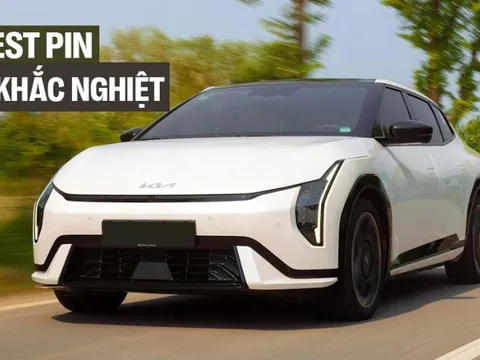 Xem Kia test pin xe điện mới thấy yên tâm nếu hãng bán ở Việt Nam: Bào 10.000km đường đua, sạc xả nhanh liên tục chỉ chai 5%
