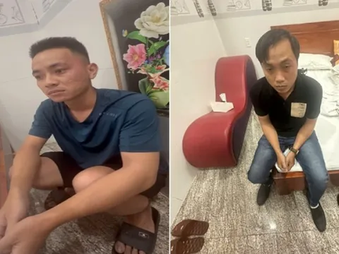 Bắt Nguyễn Thế Tâm và Châu Anh Duy tại nhà nghỉ