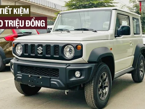 Mua Suzuki Jimny bây giờ tiết kiệm 120 triệu đồng tiền lăn bánh: Đại lý giảm giá sâu, nhiều nơi độ sẵn hầm hố để hút khách