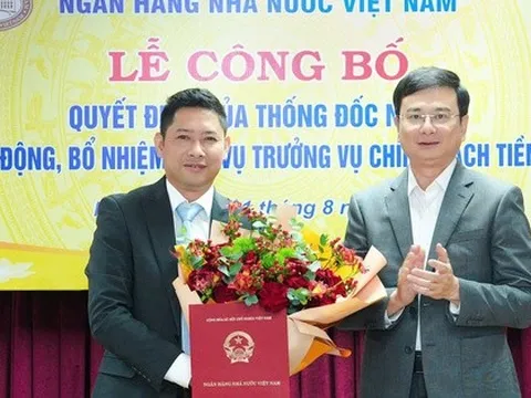 Ngân hàng Nhà nước bổ nhiệm lãnh đạo cấp cao Vụ Chính sách tiền tệ