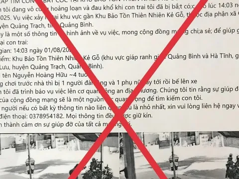 Bịa đặt chuyện bắt cóc trẻ em để trục lợi từ thiện ở Hà Tĩnh