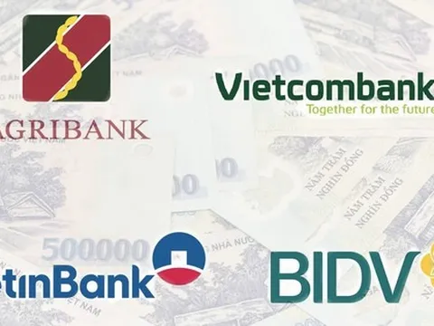 Kỷ lục mới của ngành ngân hàng Việt Nam: Tổng tài sản VietinBank, Vietcombank, BIDV và Agribank vượt 10 triệu tỷ đồng, hai nhà băng đạt quy mô 100 tỷ USD