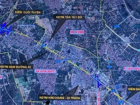 Hà Nội: Công bố phương án tuyến, vị trí công trình xây dựng tuyến đường 32