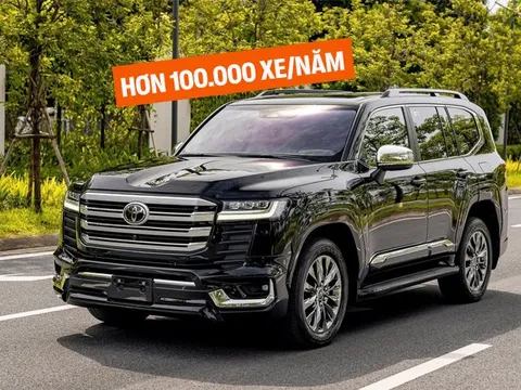 Ở Việt Nam đành lọt top bán ít nhưng đây mới là 'độ hot' thực sự của Toyota Land Cruiser: Bán hơn 100.000 xe/năm toàn cầu, có nơi lượng bán ngang Accent