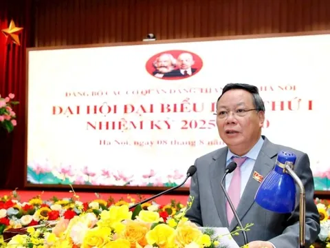 Ông Nguyễn Văn Phong giữ chức Bí thư Đảng ủy các cơ quan Đảng thành phố Hà Nội