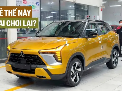 Mitsubishi Xforce rẻ kỷ lục sau khi áp khuyến mãi này: ‘Trừ sạch’ còn từ 539 triệu đồng, tạo áp lực lớn cho Yaris Cross, Creta