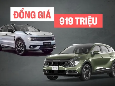Đồng giá 919 triệu đồng, chọn Lynk & Co 01 bản 'base' hay Kia Sportage bản máy xăng 2.0L gần cao nhất