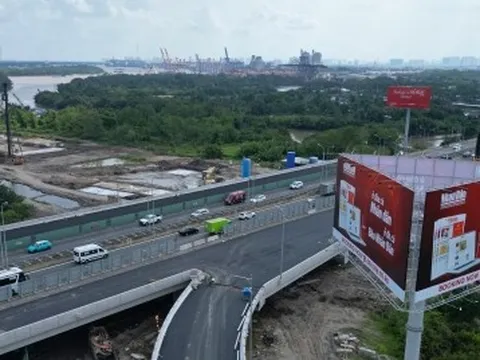 Nút giao Vành đai 3 với cao tốc TP.HCM - Long Thành trước ngày thông xe