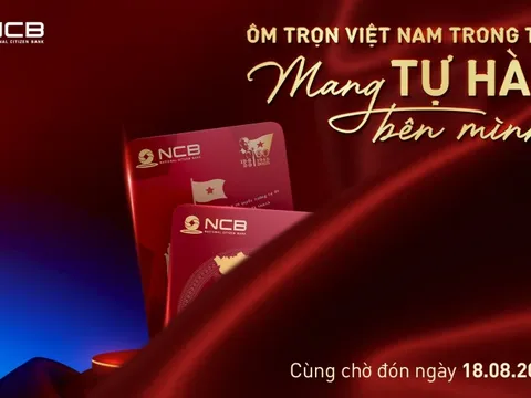 NCB ra mắt sản phẩm tiếp theo của dòng thẻ Tự hào trong tháng 8