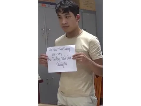 Tạm giữ hình sự Võ Văn Nhật Quang