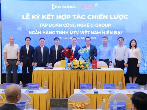 Hợp tác G-Group - MBV: Kết hợp công nghệ, tài chính thúc đẩy chuyển đổi số