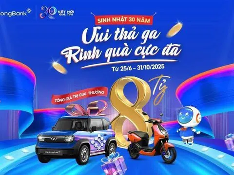 KienlongBank kỷ niệm 30 năm bằng chiến dịch "Megasale" toàn diện