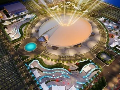 1.000 công nhân Việt Nam thần tốc dựng mái vòm thép 24.000 tấn lớn nhất hành tinh trong 5 tháng: Doanh nghiệp nào đứng sau?