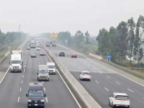 Cấm xe tải chạy làn 1 cao tốc Hà Nội - Hải Phòng, Pháp Vân - Cầu Giẽ