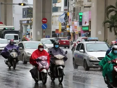 Miền Bắc, miền Trung đón mưa lớn từ chiều tối nay