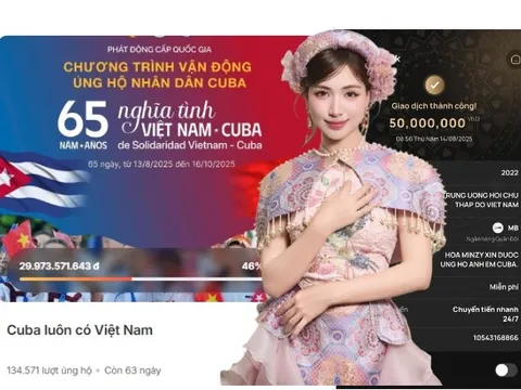 Tính đến 12h ngày 14/8: 30 tỷ đồng từ hơn 134.000 lượt đóng góp, người Việt vẫn đang gửi trọn nghĩa tình tới nhân dân Cuba