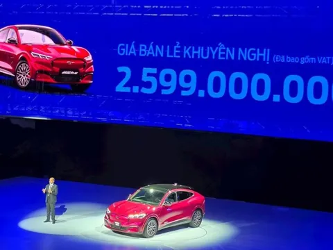 Ford chốt giá xe điện Mustang Mach E 2,6 tỷ đồng tại Việt Nam