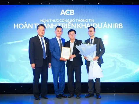 ACB: Hoàn thành dự án tính vốn theo Basel III, khẳng định chiến lược quản trị rủi ro hàng đầu