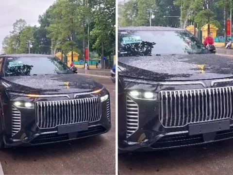 Limousine xịn nhất của VinFast đã có biển số, lăn bánh gần Lăng Bác: Xứng danh Rolls-Royce Việt Nam?