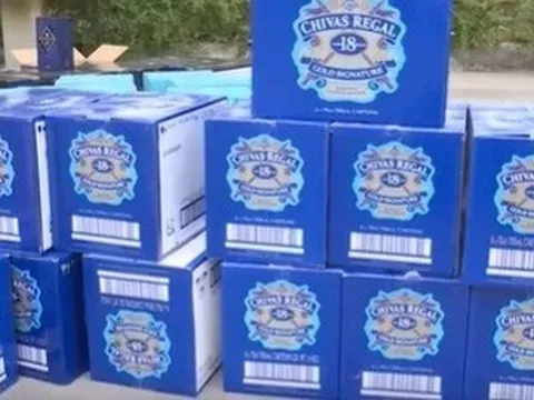 Rượu Chivas, Royal salute bị tịch thu, đấu giá hơn 1,4 tỷ đồng